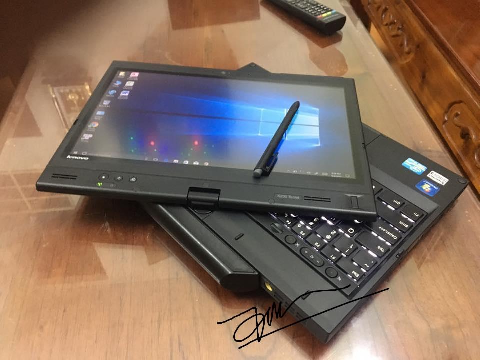 Lenovo Thinkpad X230 Tablet dòng máy thương hiệu siêu bền, nhỏ gọn, có bút vẻ 0